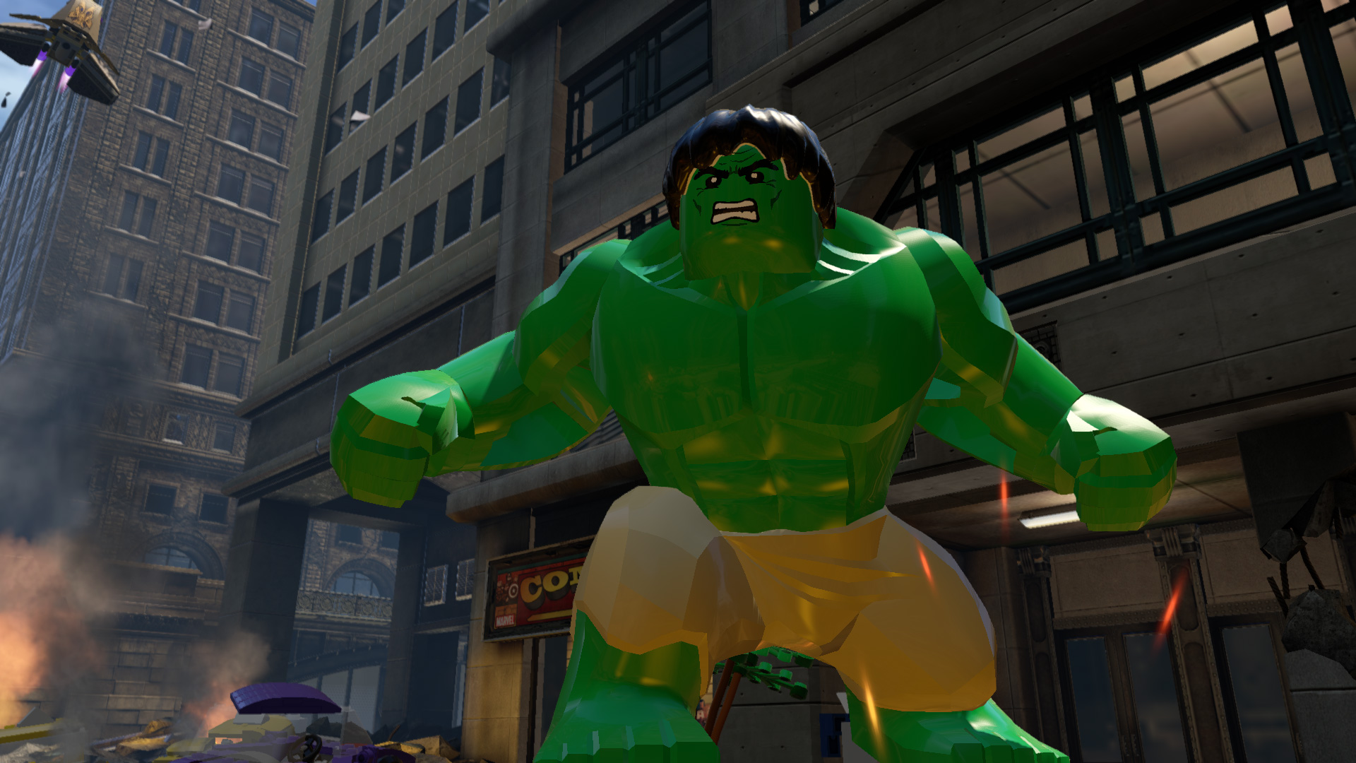 Swipe hver gang Jeg har en engelskundervisning LEGO Marvel Collection – TT Games