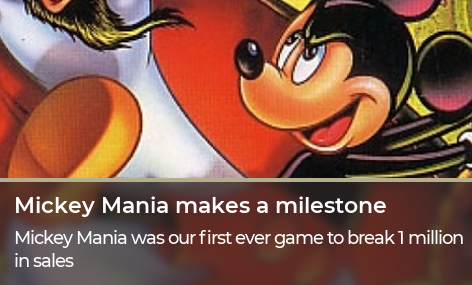 Mickey Mania makes a milestone