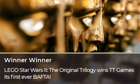 We won our first BAFTA!